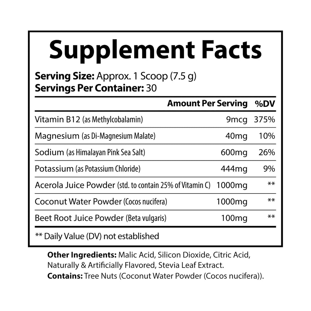 HYDRATION + ELECTROLYTES